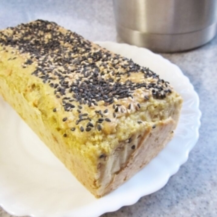 和テイスト！うぐいすきな粉とごまのケーキ